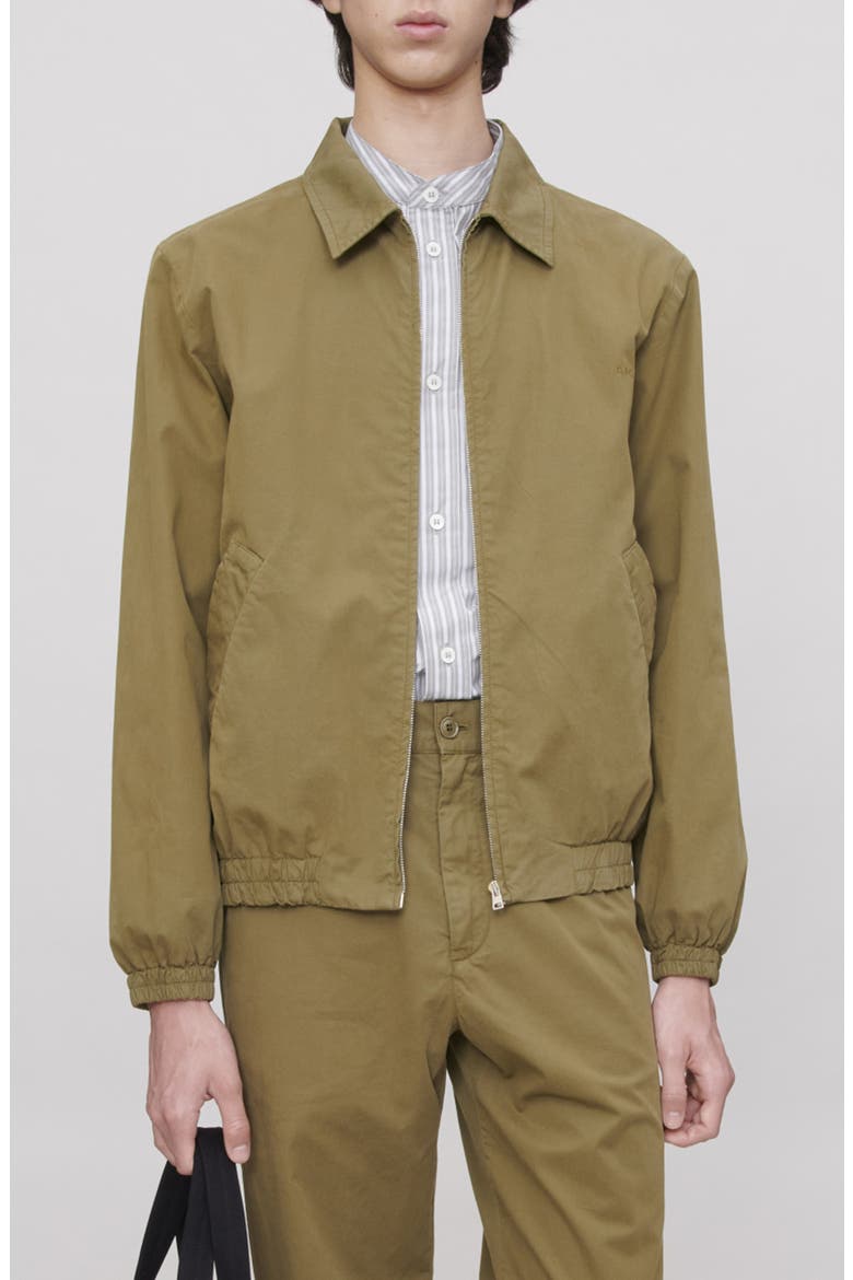 Gilbert Organic Cotton Jacket, Main, color, MILITARY KHAKI