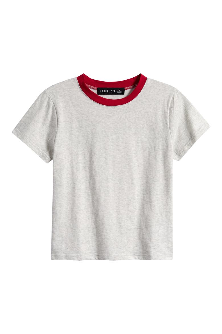 Clubhouse Cotton Ringer T-Shirt, Alternate, color, GREY MARLE