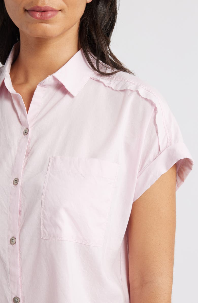 beachlunchlounge Lane Dolman Sleeve Shirt, Alternate, color, Pale Pink