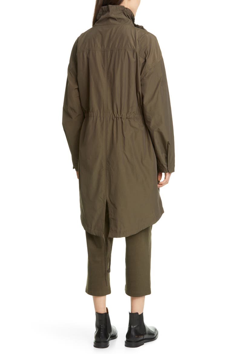 Fishtail Organic Cotton Blend Anorak (Nordstrom Exclusive), Alternate, color, SURPLUS