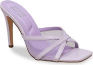 CHASE AND CHLOE Mesh Mule Stiletto Sandal