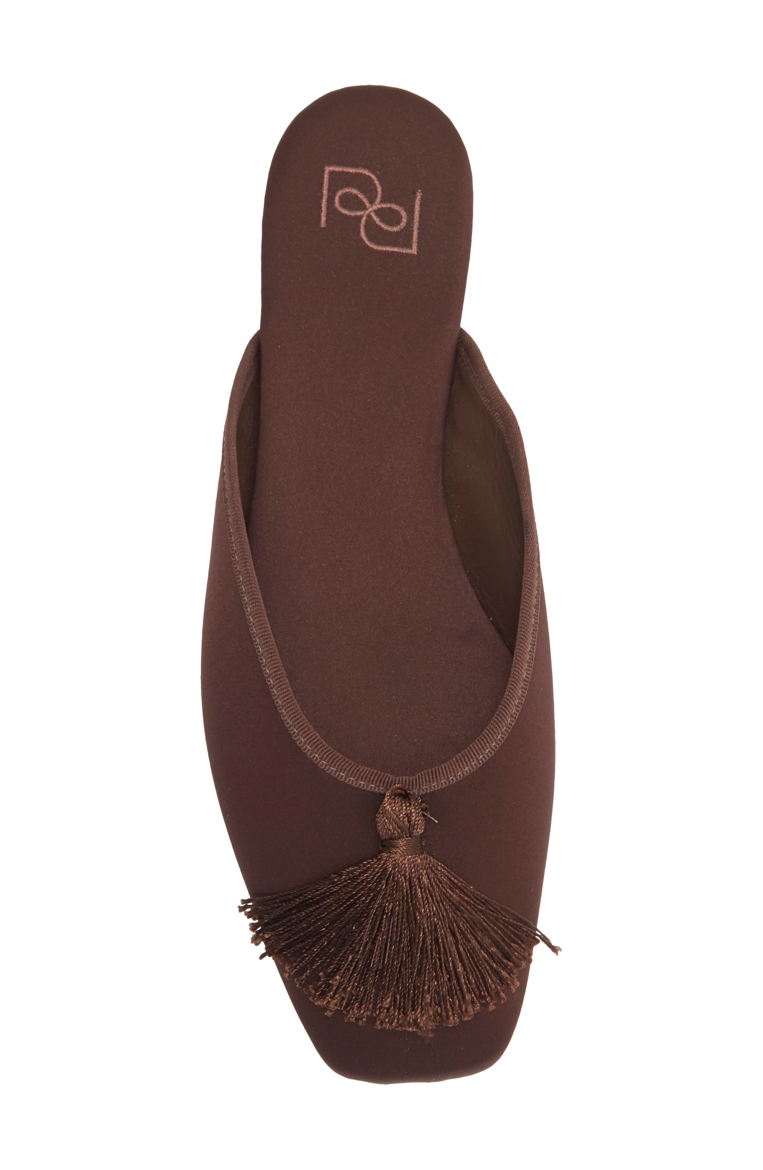 Priya Mule, Alternate, color, CAFE SATIN