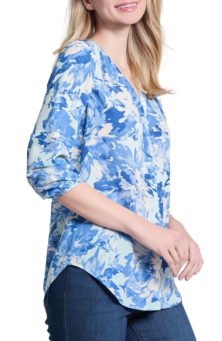 Jones New York Print Tunic Top, Alternate, color, 