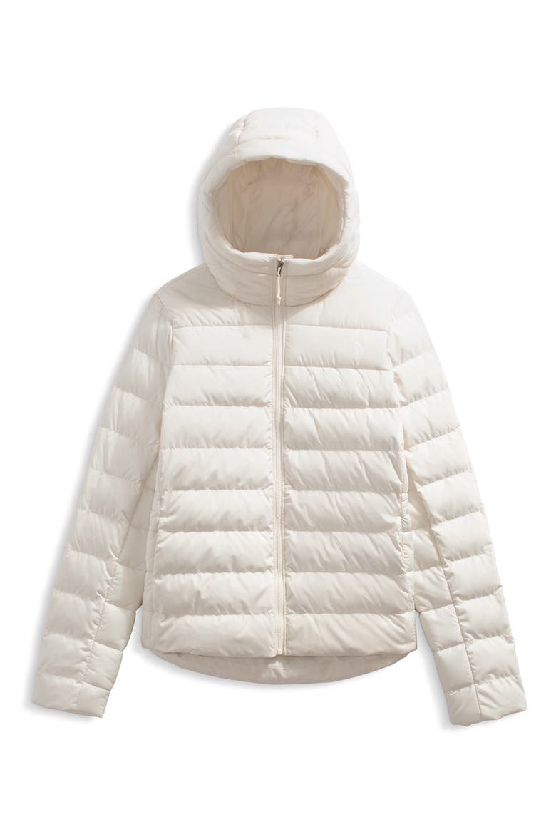 Aconcagua 3 Water Repellent Hood Jacket, Alternate, color, WHITE DUNE