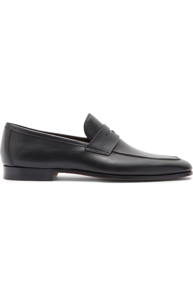 Magnanni Diezma Penny Loafer, Alternate, color, Black