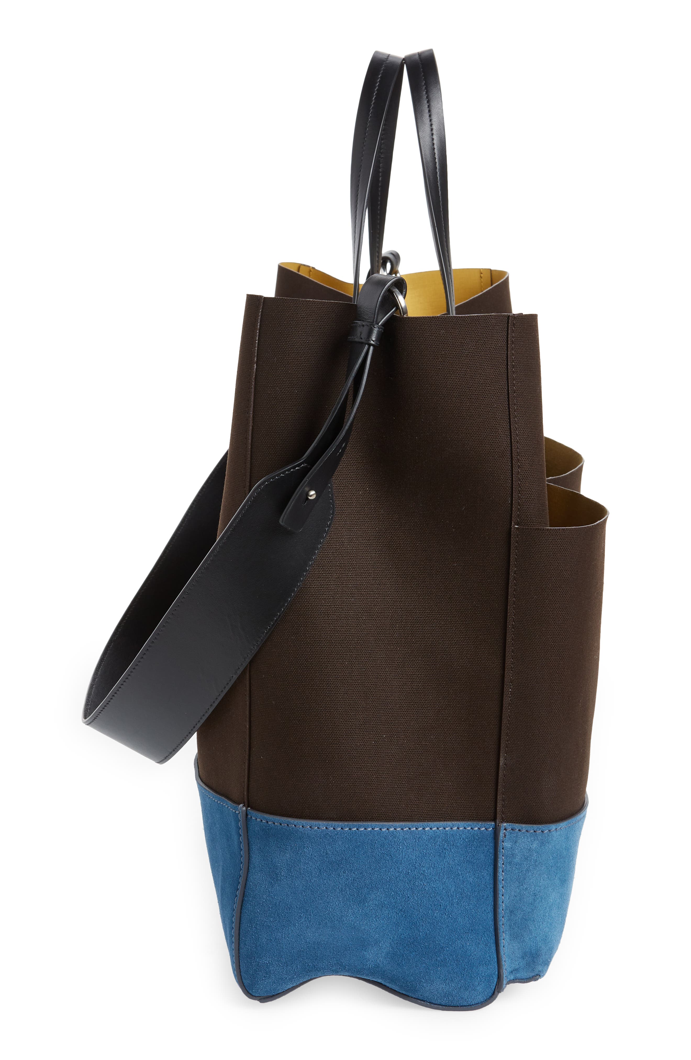 Jil Sander Base Pocket East/West Tote, Alternate, color, 