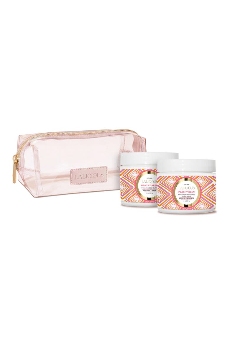 Peachy Keen Travel Size Set (Limited Edition), Main, color, NO COLOR