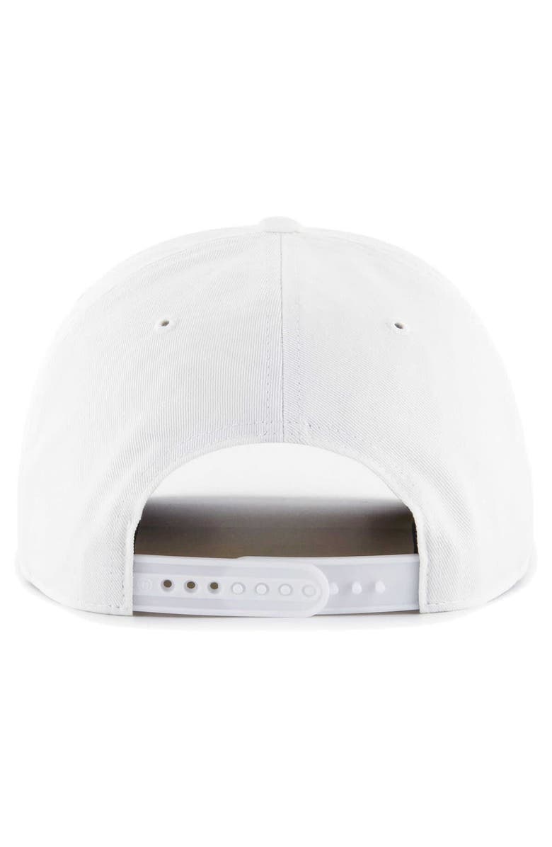 '47 Men's '47 White Detroit Lions Roscoe Hitch Adjustable Hat, Alternate, color,