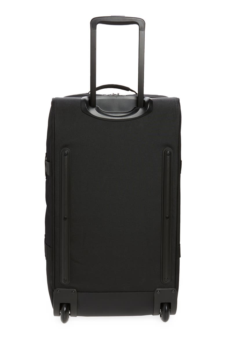 Smiley® x Eastpak Medium Tranverz 25-Inch Wheeled Travel Case, Alternate, color, SMILEYGRAFBLACK