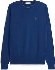 ASHWORTH GOLF Extrafine Merino Tipped Crewneck