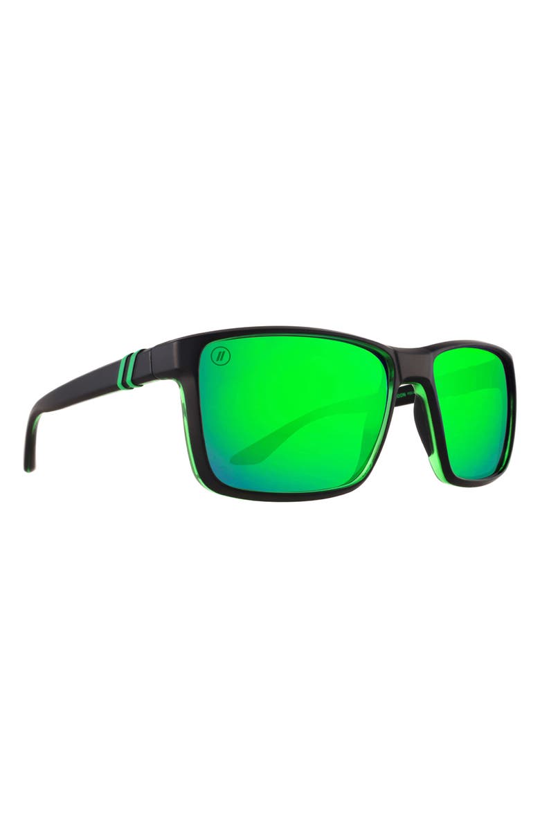 Blenders Eyewear 57mm Mesa Polarized Square Sunglasses, Alternate, color, Alpine Moon
