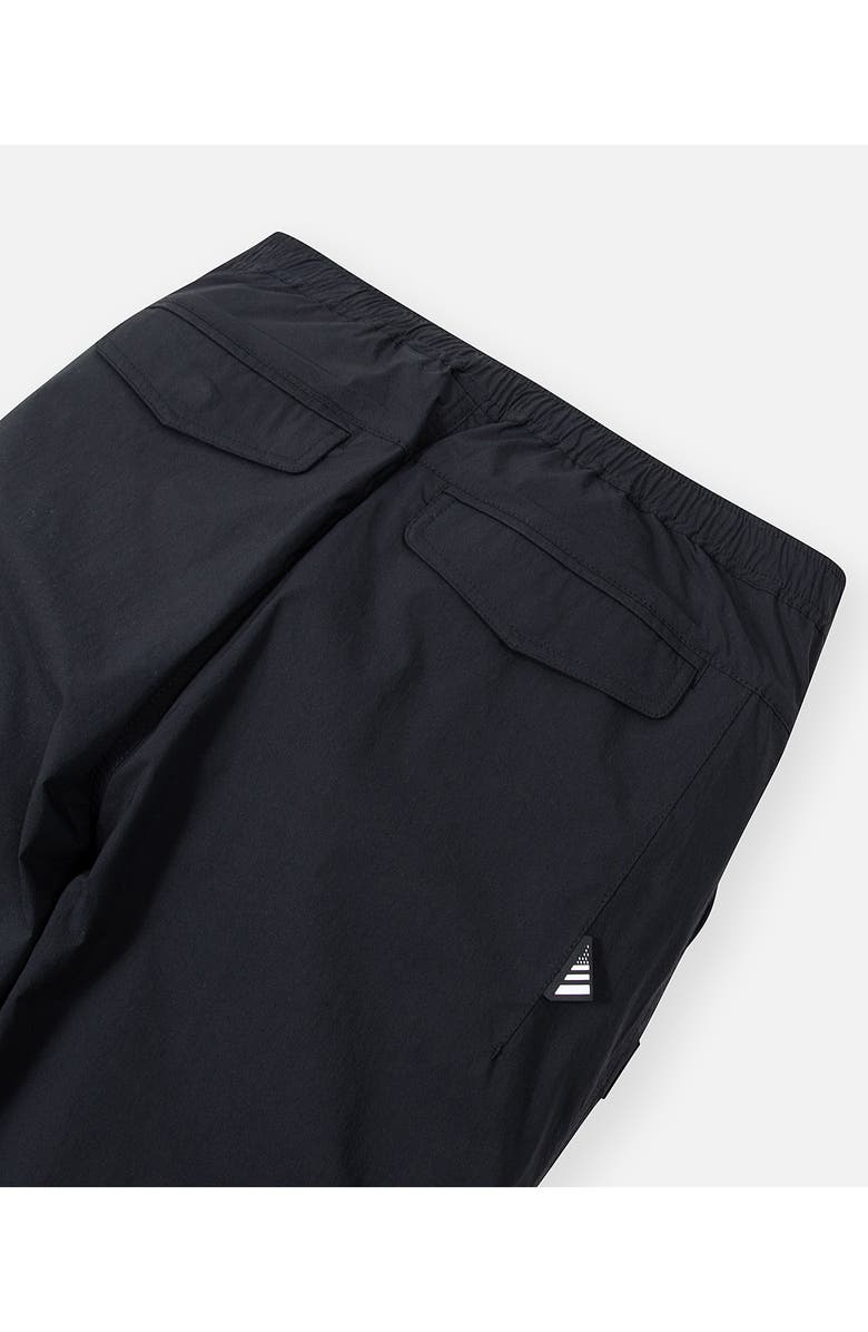 PAPER PLANES Cotton Blend Utility Pants, Alternate, color, Black
