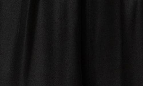 Jluxlabel Jet Set Satin Wide Leg Pants In Black