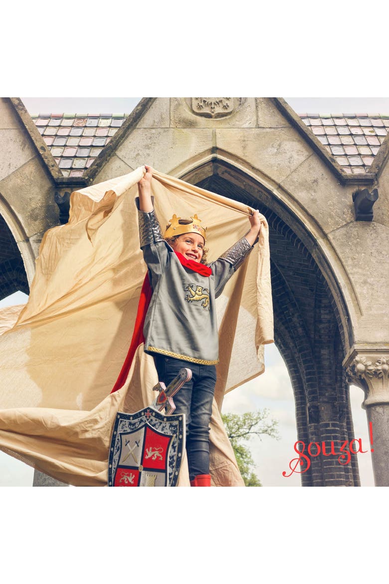 King Arthur Knight Costume, Alternate, color, Red