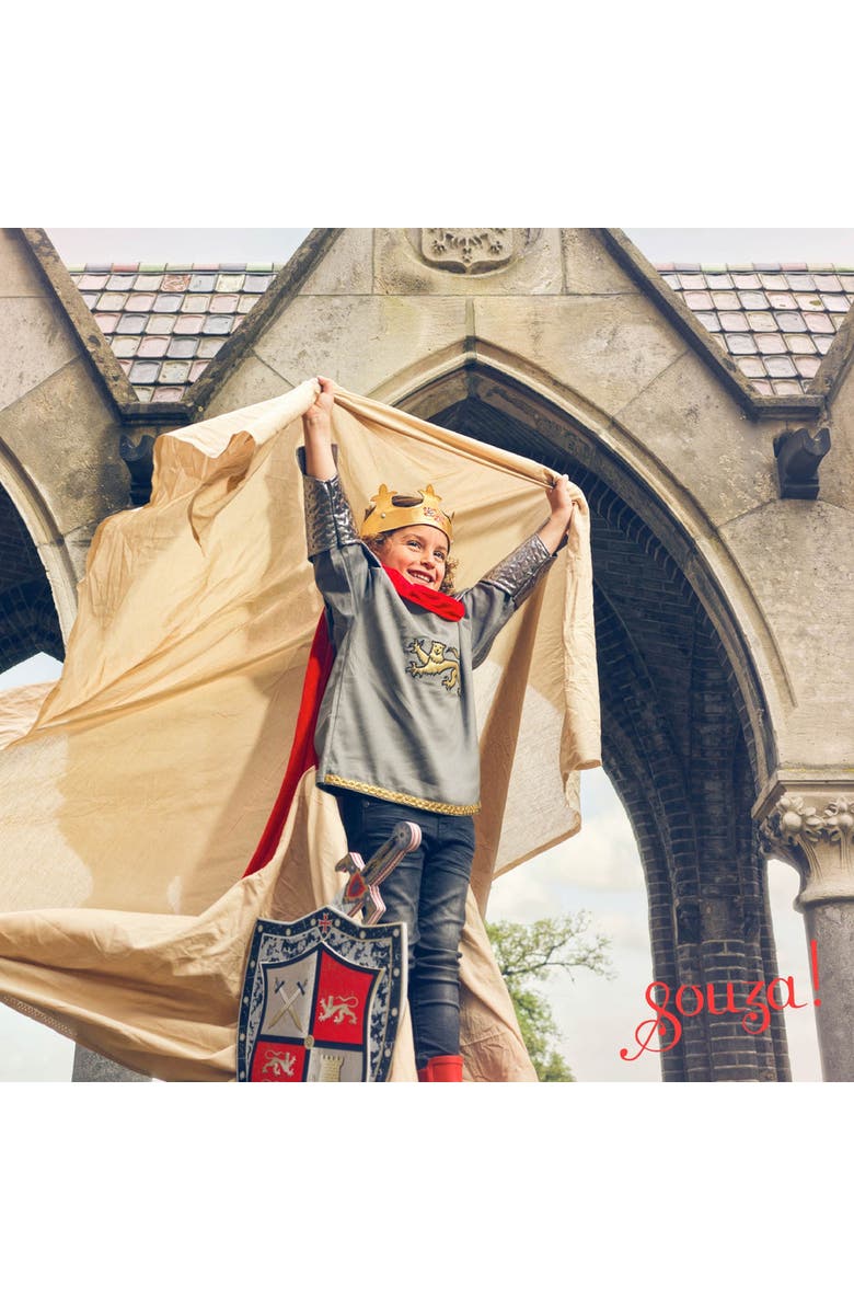Souza King Arthur Knight Costume, Alternate, color, Red