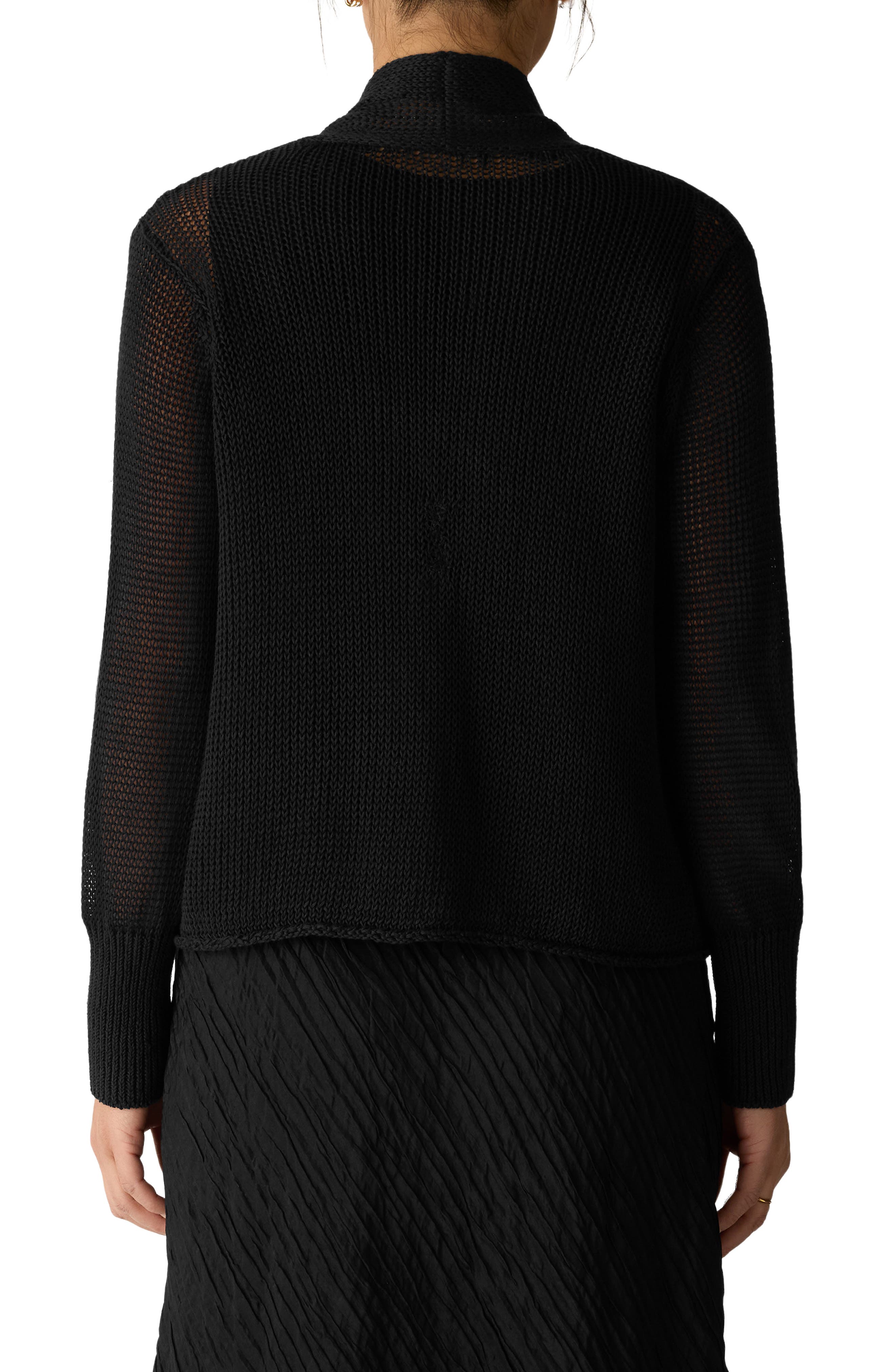 Open Front Organic Cotton Cardigan - image 2