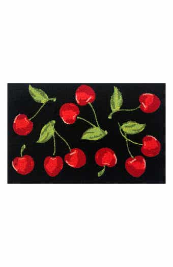 R16 HOME Cherry Toss Indoor/Outdoor Doormat