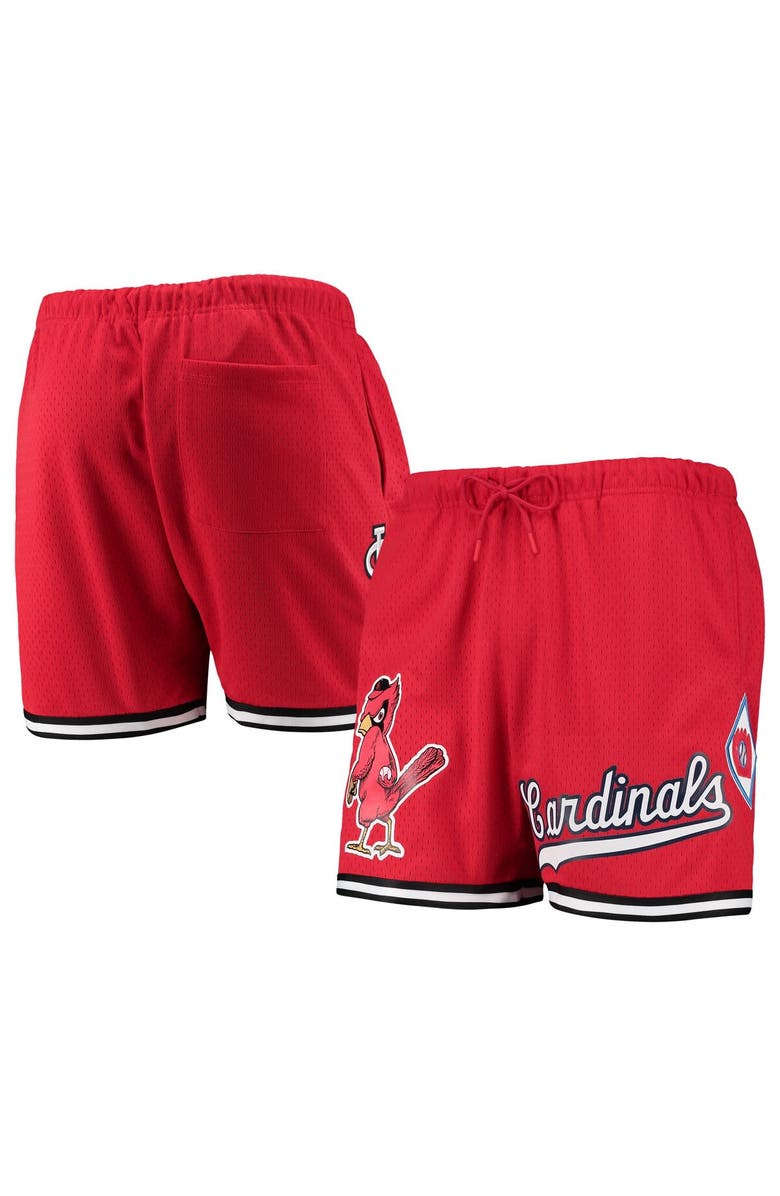PRO STANDARD Men's Pro Standard Red St. Louis Cardinals Mesh Shorts, Main, color, Red