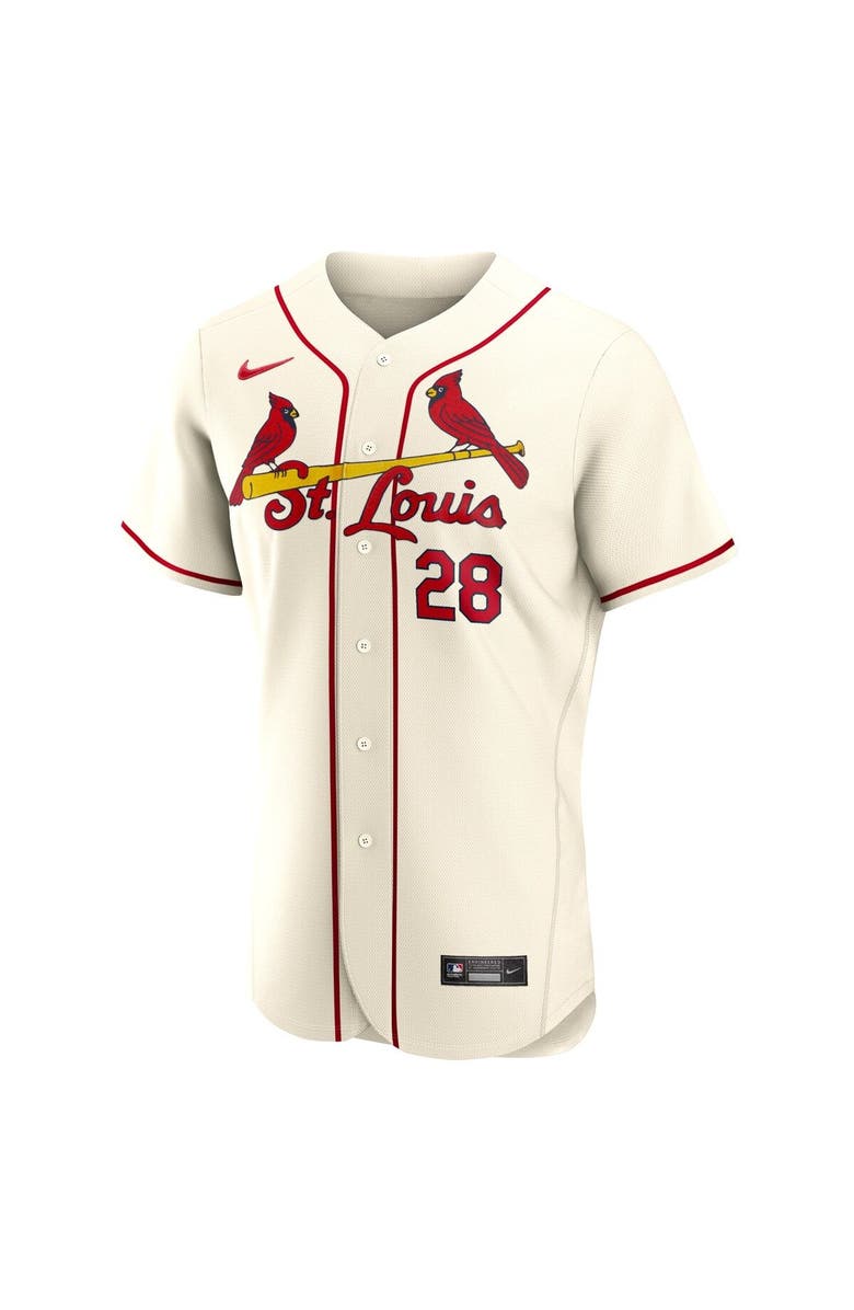 Nike Men's Nike Nolan Arenado Cream St. Louis Cardinals Alternate Authentic Player Jersey, Alternate, color, 