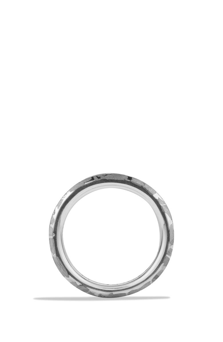 David Yurman Fused Meteorite Ring, Alternate, color, Meteorite