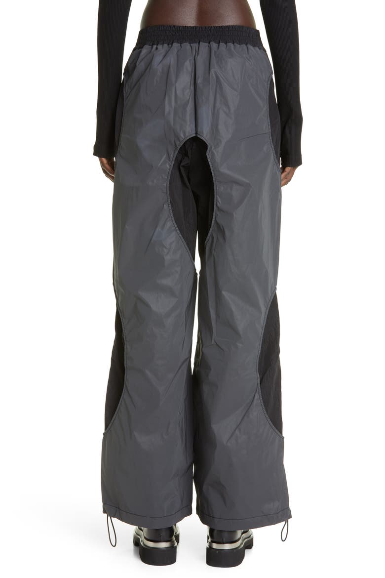 Reflective Overlay Parachute Pants, Alternate, color, BLACK REFLECTIVE