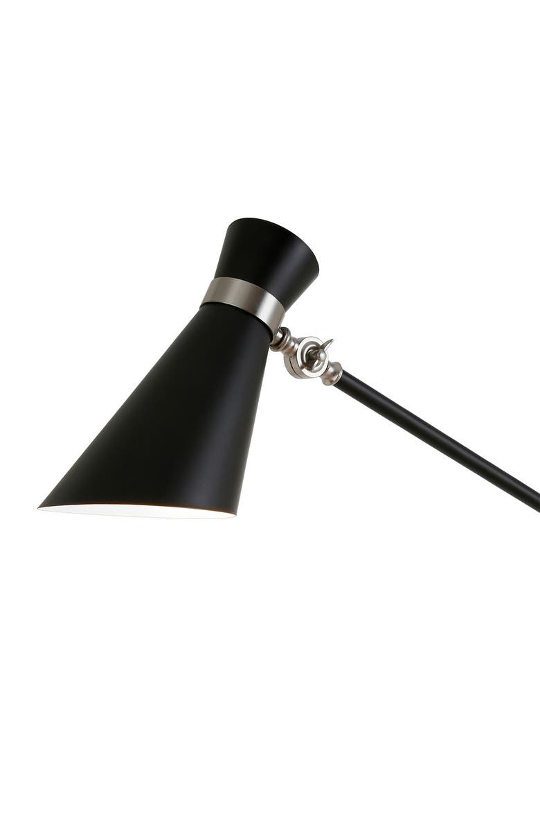 ADDISON AND LANE Rex Floor Lamp     Black/Brushed Nickel, Alternate, color, 