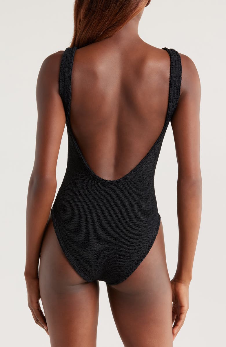 Hunza G Dallas Original Crinkle<sup>™</sup> One-Piece Swimsuit, Alternate, color, 