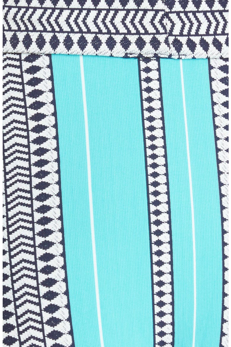 Luchia Belted One-Piece Swimsuit, Alternate, color, TURQUOISE