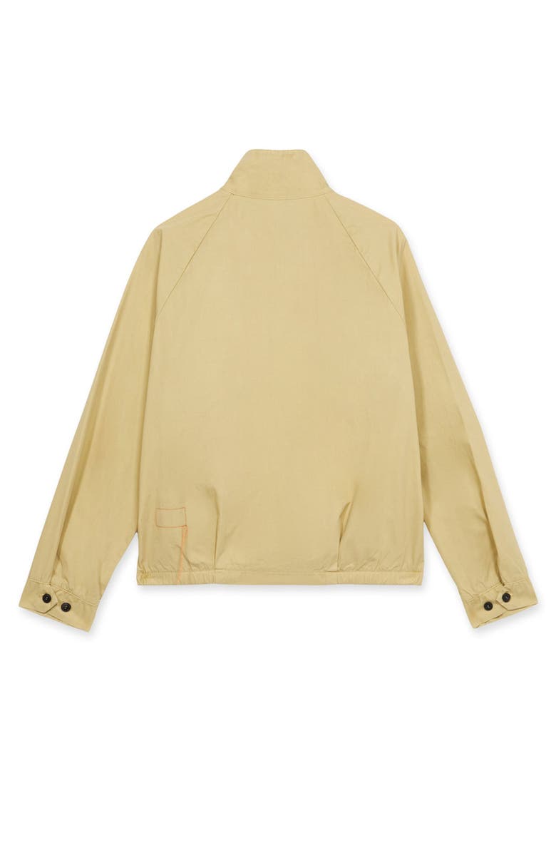 Fortela Carol Cotton Poplin Zip-Up Jacket, Alternate, color, Khaki