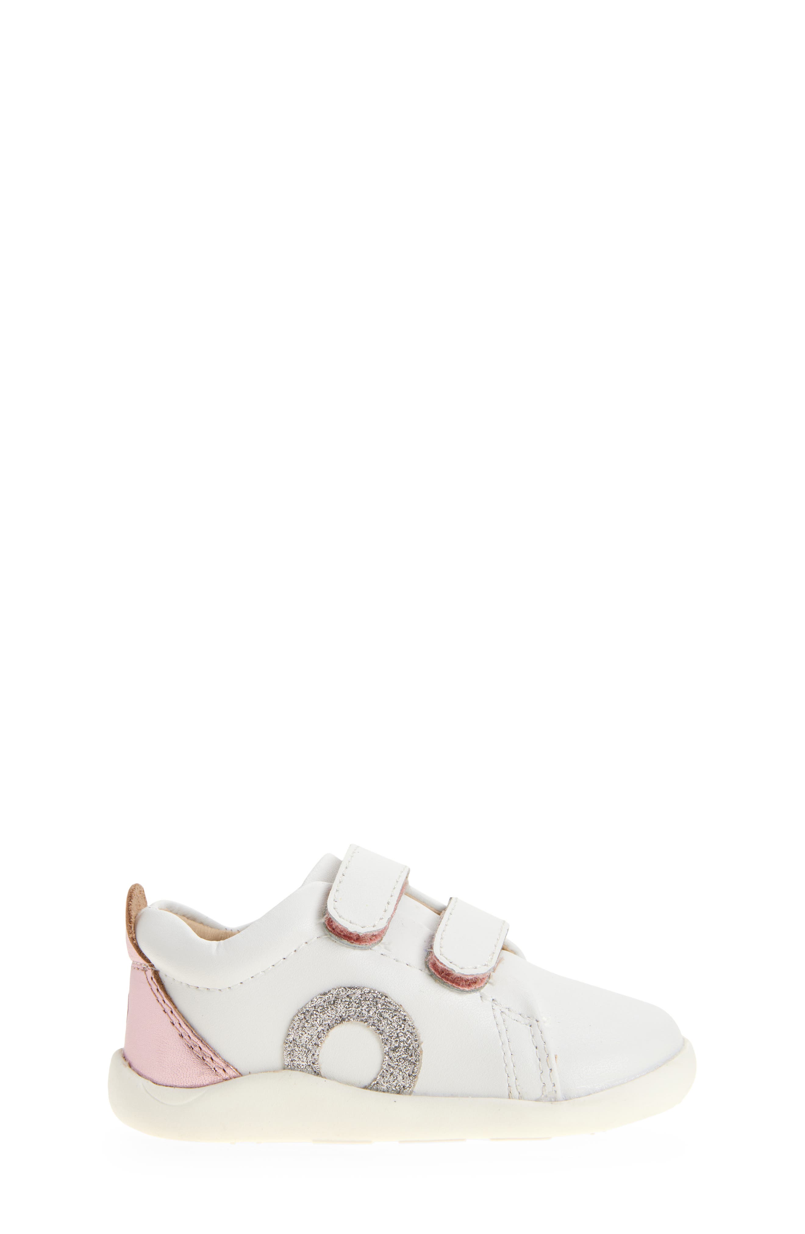 OLD SOLES Little O Sneaker, Alternate, color, Snow / Glam / Pink Frost