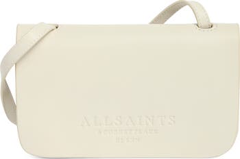 小物 Allsaints white long wallet Saint Laurent Wallet Cassandra Long Ivory White Flap Bifold