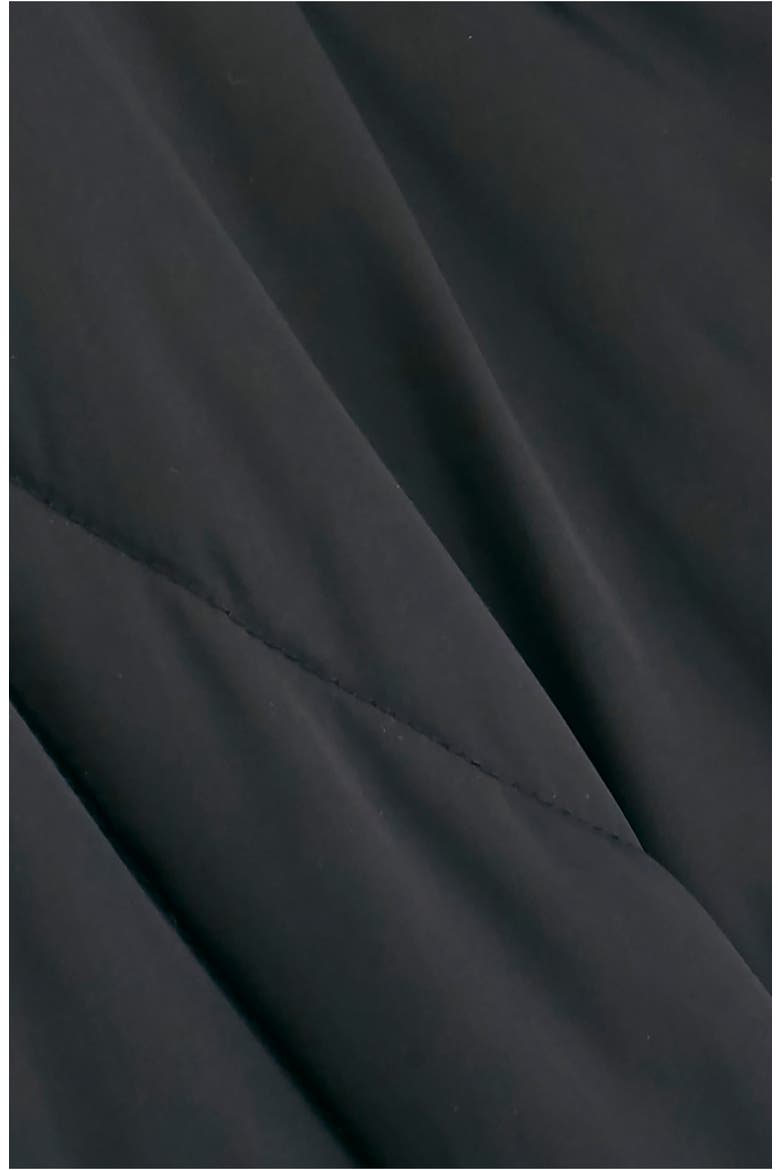 Hailey Hooded Puffer Jacket, Alternate, color, BLACK