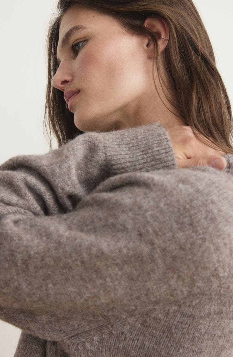 MANGO Crewneck Sweater, Alternate, color,