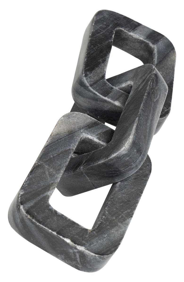 VIVIAN LUNE HOME Marble Chain Sculpture, Alternate, color,