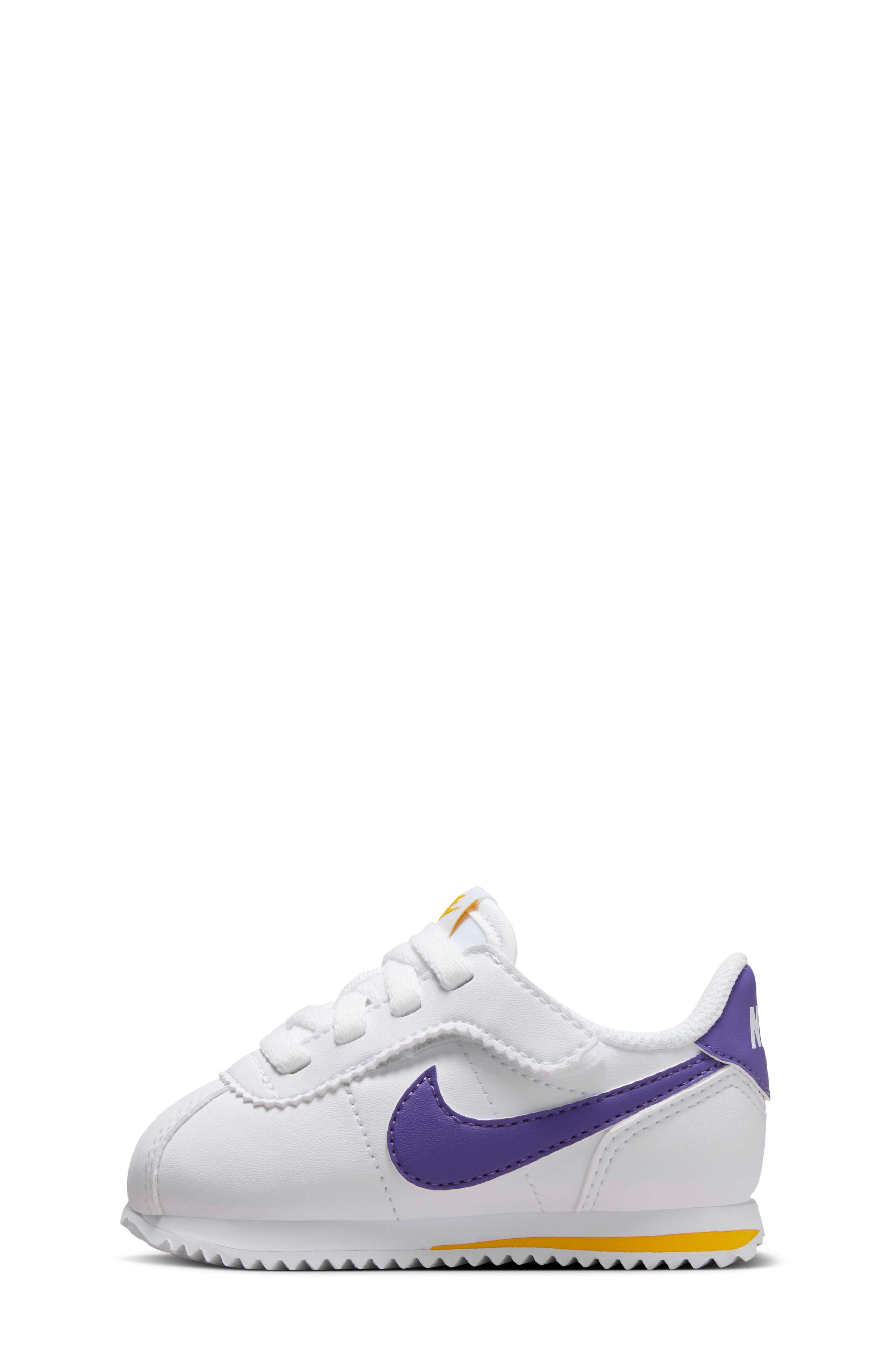 Nike Kids' Cortez EasyOn Sneaker, Alternate, color, 105 White/Vrspur