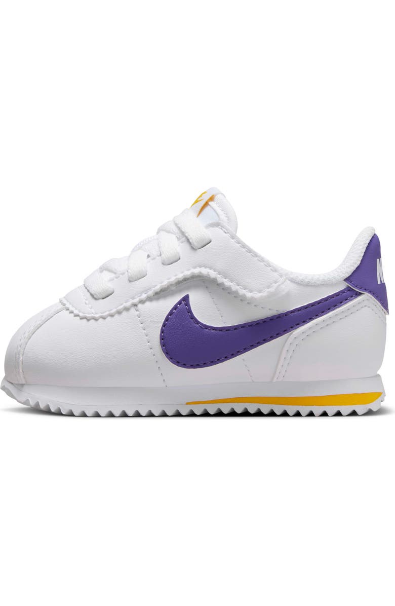 Nike Kids' Cortez EasyOn Sneaker, Alternate, color, 105 White/Vrspur