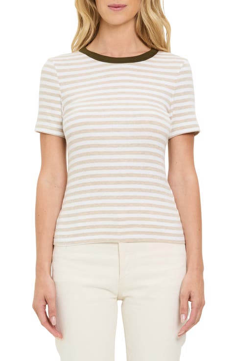 Jenny Stripe Ringer T-Shirt