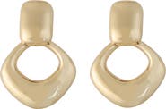 Panacea Diamond Doorknocker Drop Earrings