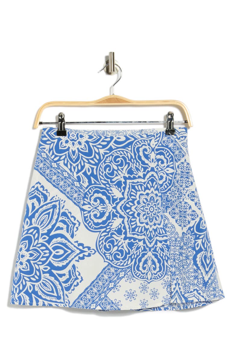 Only Elite Chay Skort, Alternate, color, Mazarine Blue Aop64