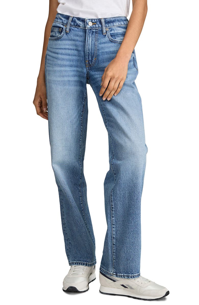 Lucky Brand Baggy Straight Leg Jeans, Main, color, 