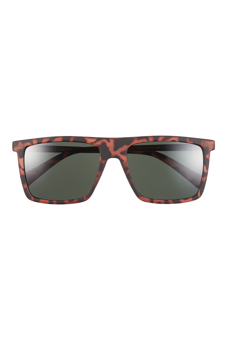 Gradient Rectangular Sunglasses, Main, color, TORTOISE