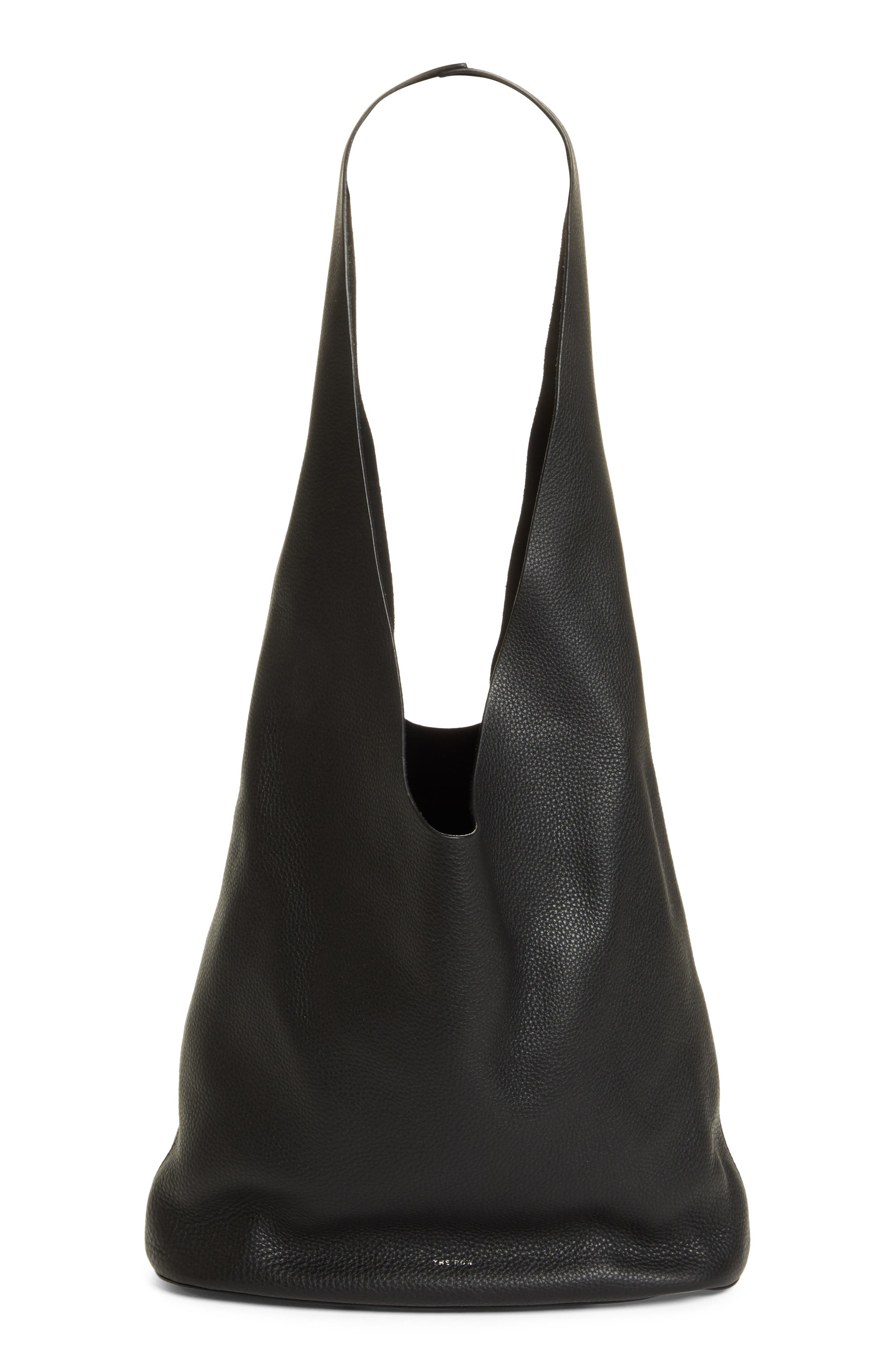 The Row Bindle 3 Leather Hobo Bag, Main, color, 