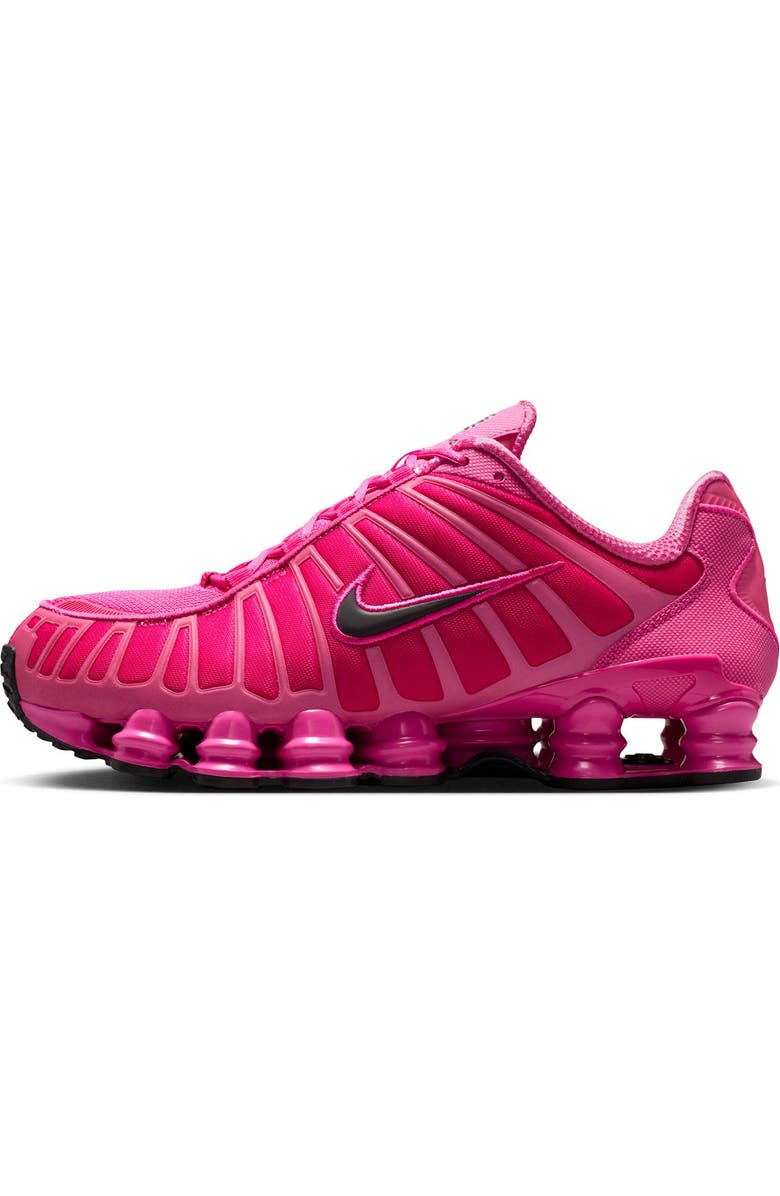 Nike Shox TL: Sneaker, Alternate, color, Desert Pink/ Black