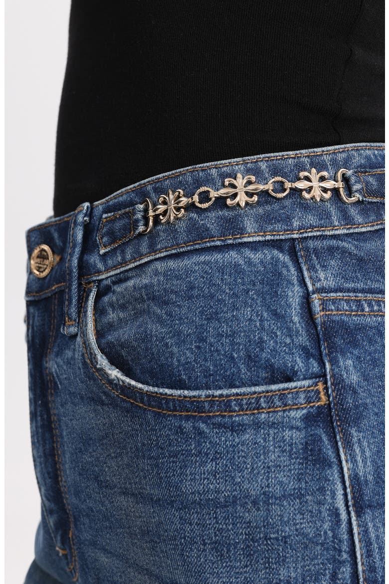 High Waist Straight Leg Jeans, Alternate, color, RELIC