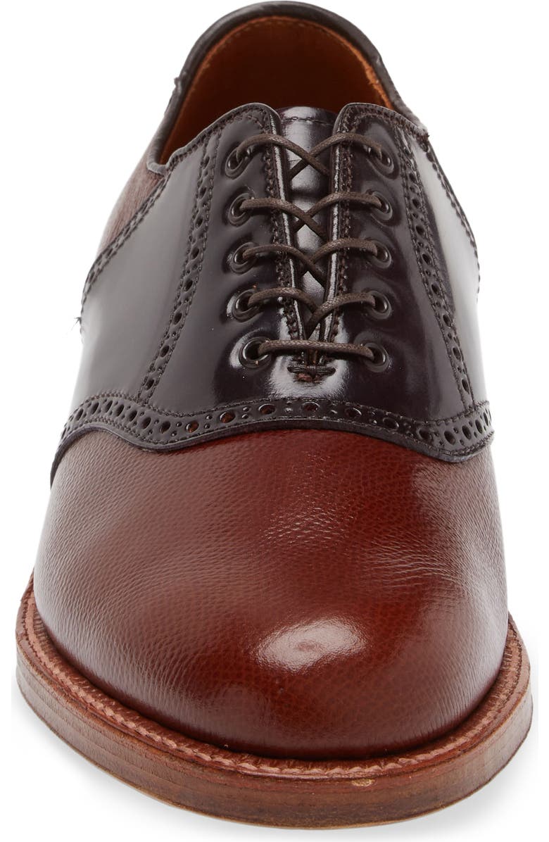 Alden Brogue Saddle Shoe, Alternate, color,