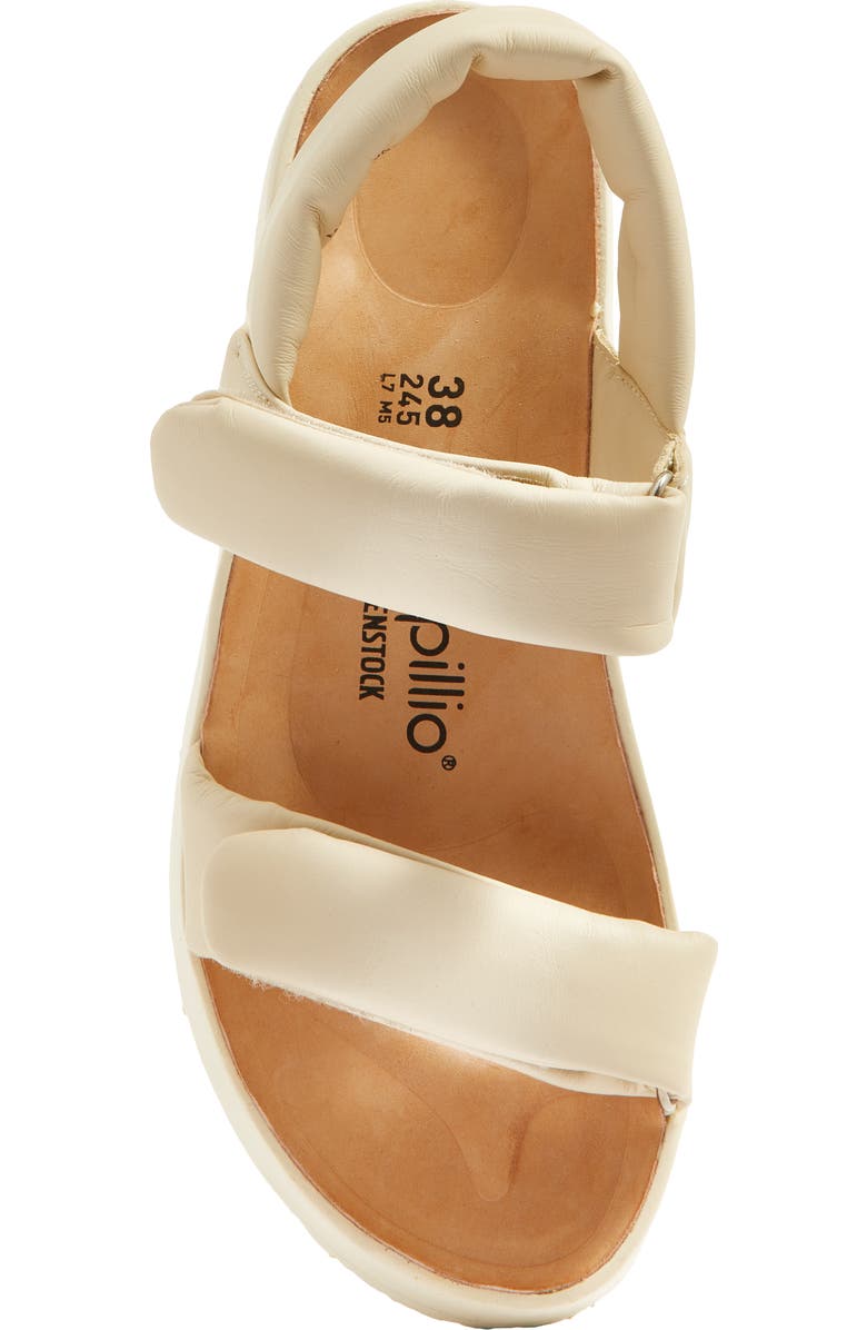 Birkenstock Papillio by Birkenstock Theda Platform Wedge Sandal, Alternate, color, Beige