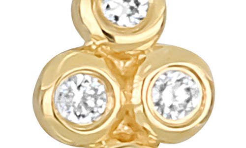 Bony Levy Monaco Diamond Hoop Earrings In Gold