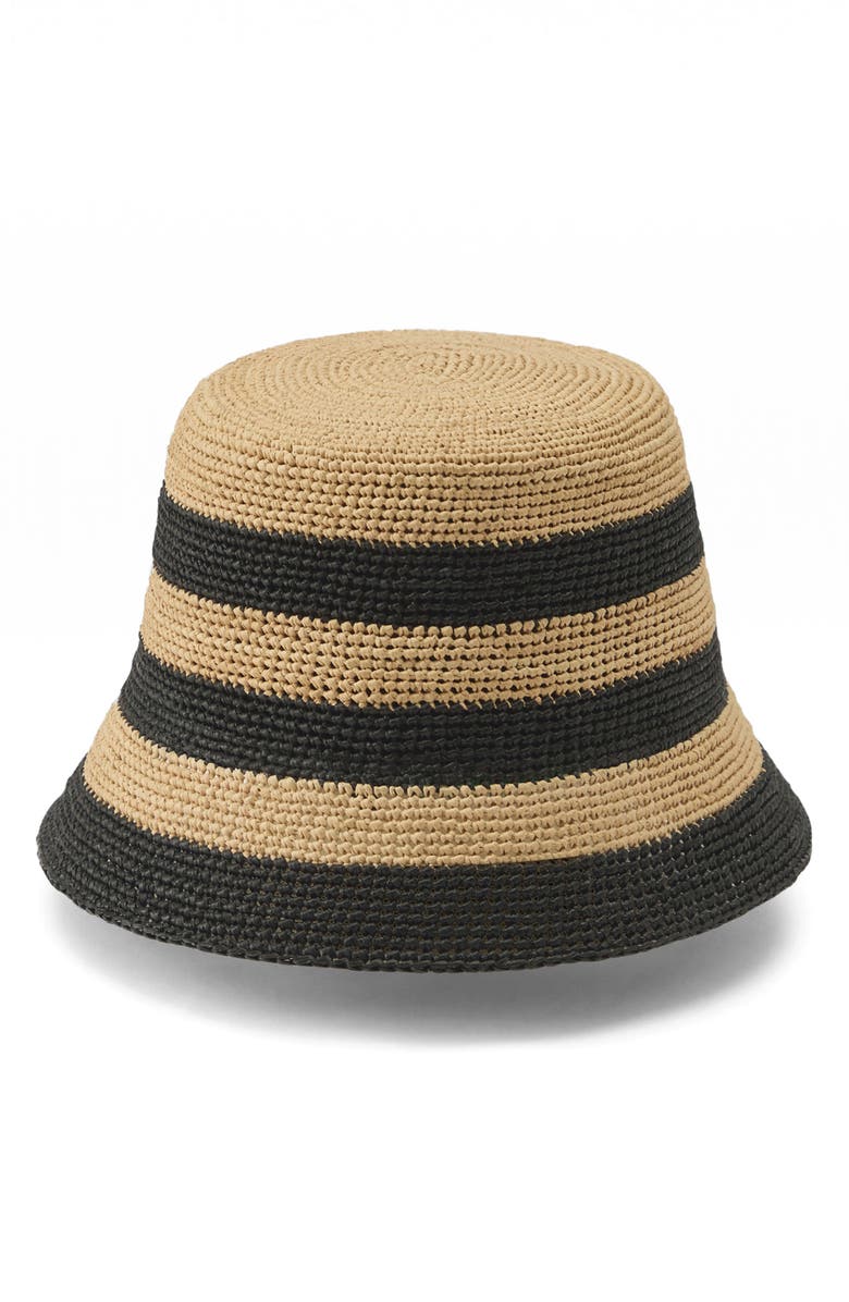 Helen Kaminski Aleki Stripe Bucket Hat, Alternate, color, 