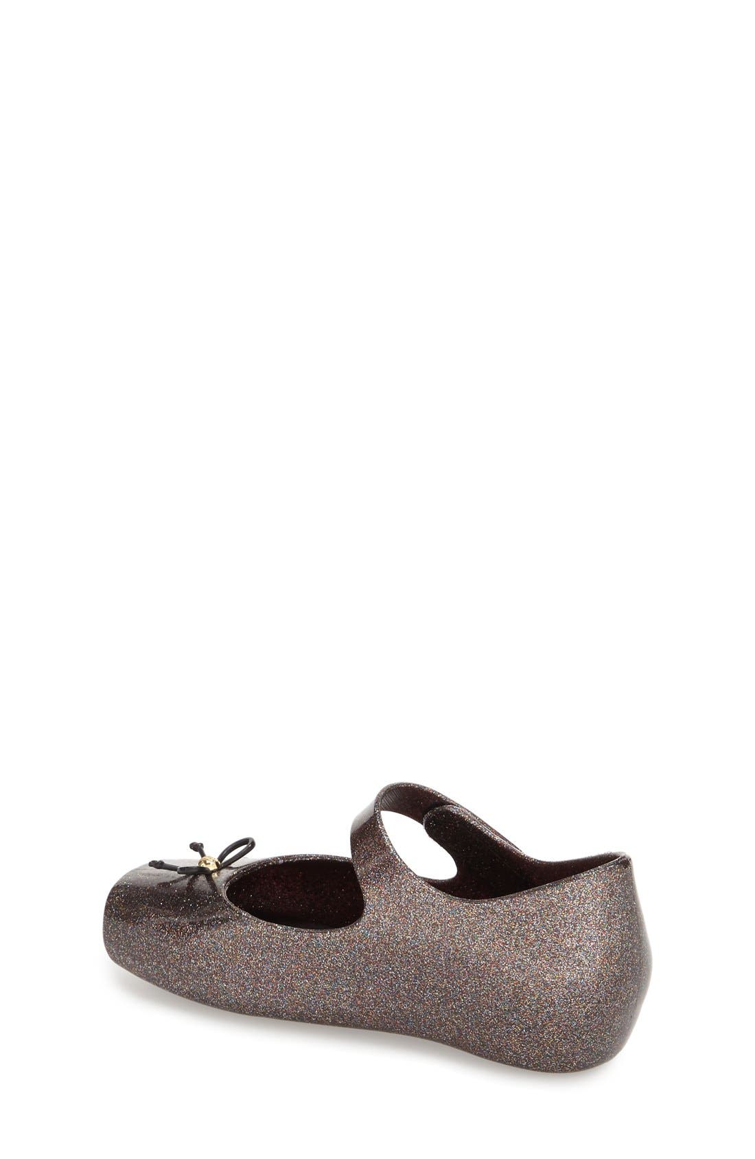 Ballet Slip-On, Alternate, color, BLACK GLITTER