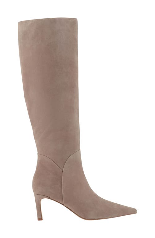 Marc Fisher Sabrina Knee High Boot In Brown